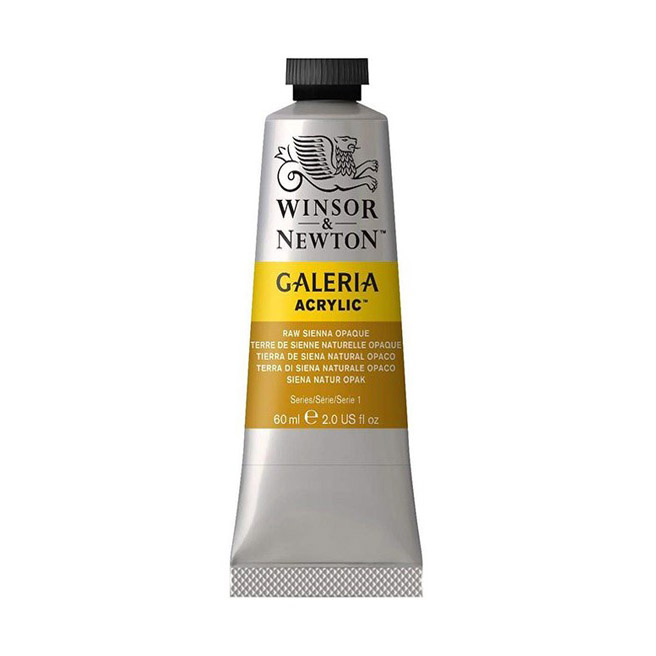 رنگ اکریلیک 60 میل برند وینزور کد 553 RAW SIENNA OPAQUE