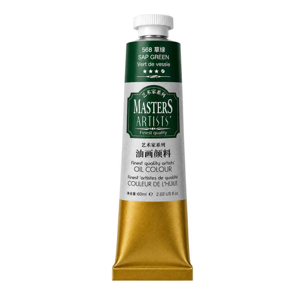 رنگ روغن 60 میل برند ماریس (مستر) کد SAP GREEN 568