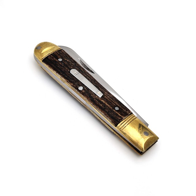 قلمتراش یک تیغه دسته شاخ گوزن 13 سانتیمتر / ناصر وفا