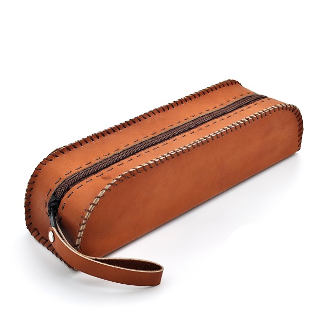 کیف جا قلمی چرم طبیعی میراث