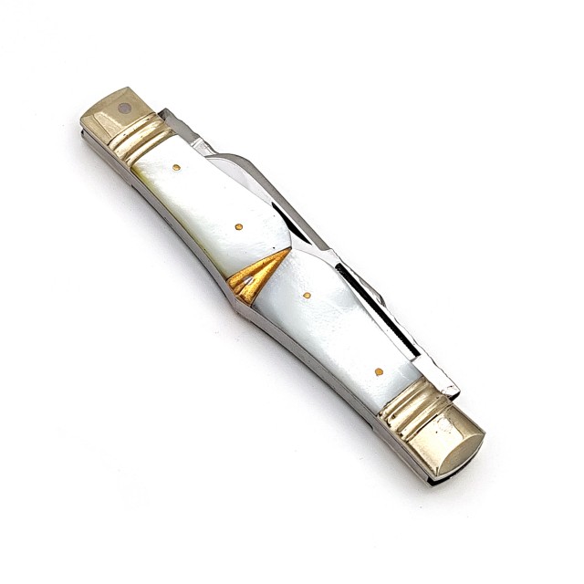 قلمتراش دو تیغه مخصوص دسته صدف دریایی شالدار  12 سانتیمتر / جواد توسلی