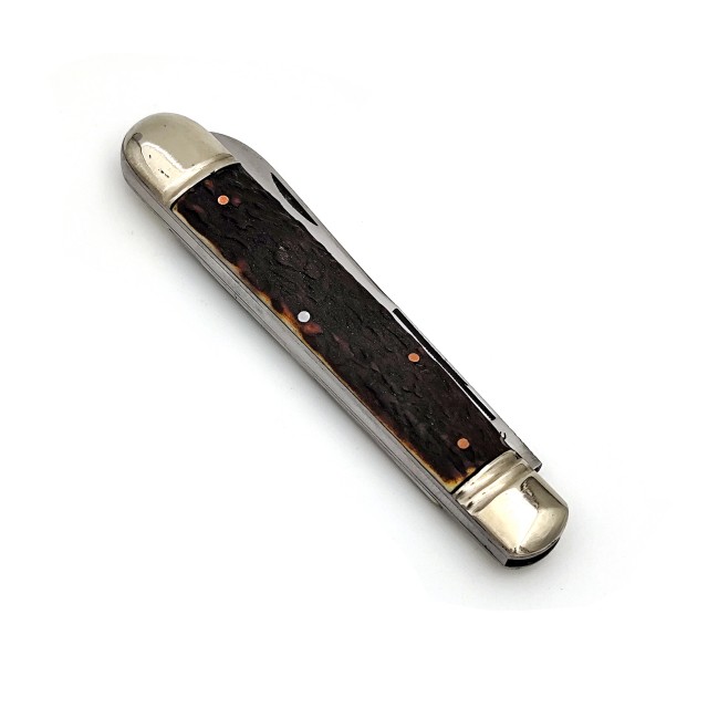 قلمتراش یک تیغه دسته شاخ گوزن 10 سانتی متر / جواد توسلی