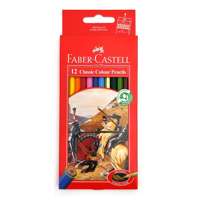مدادرنگی فابر کاستل 12 رنگ