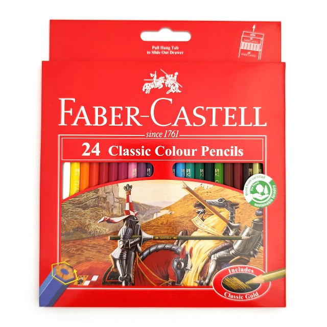 مدادرنگی فابر کاستل 24 رنگ