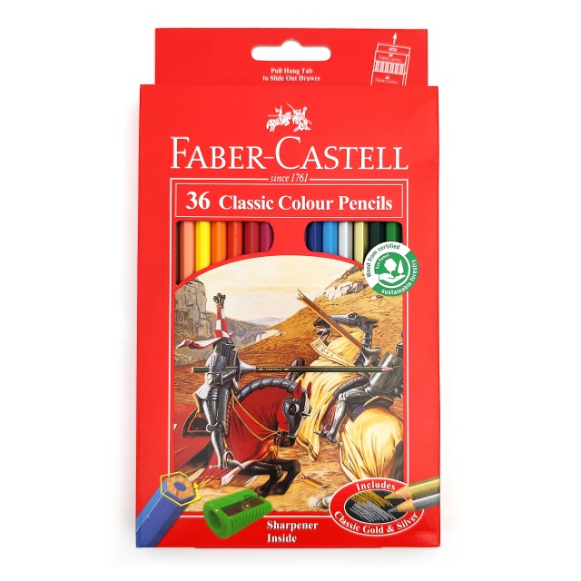 مدادرنگی فابر کاستل 36 رنگ