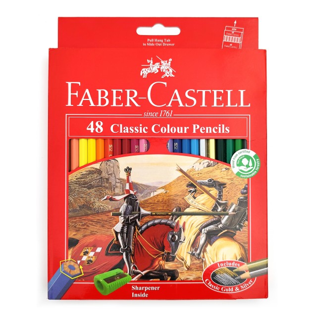 مدادرنگی فابر کاستل 48 رنگ