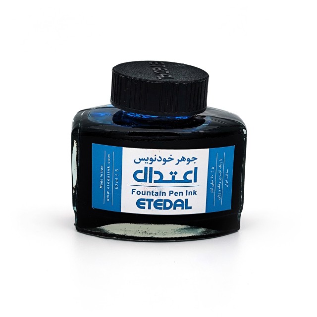 جوهر فیروزه ای خودنویس 60 میلی لیتر اعتدال