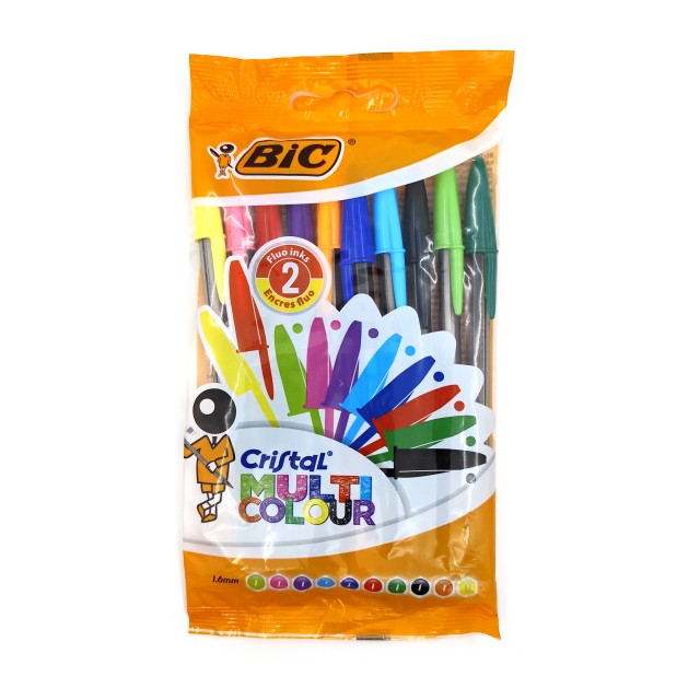 خودکار بیک رنگی 1.6 مخصوص خط تحریری در 10 رنگ