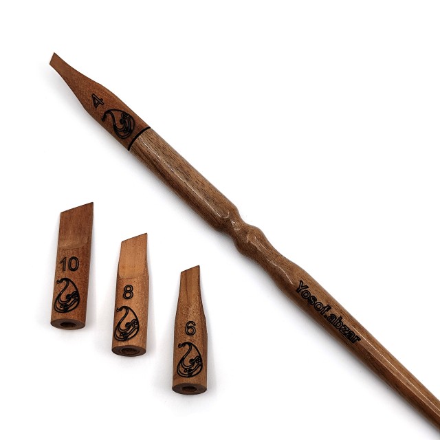 ست قلم چوبی 4 نوک (یوسف ابزار)