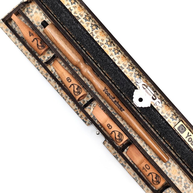 ست قلم چوبی 4 نوک (یوسف ابزار)