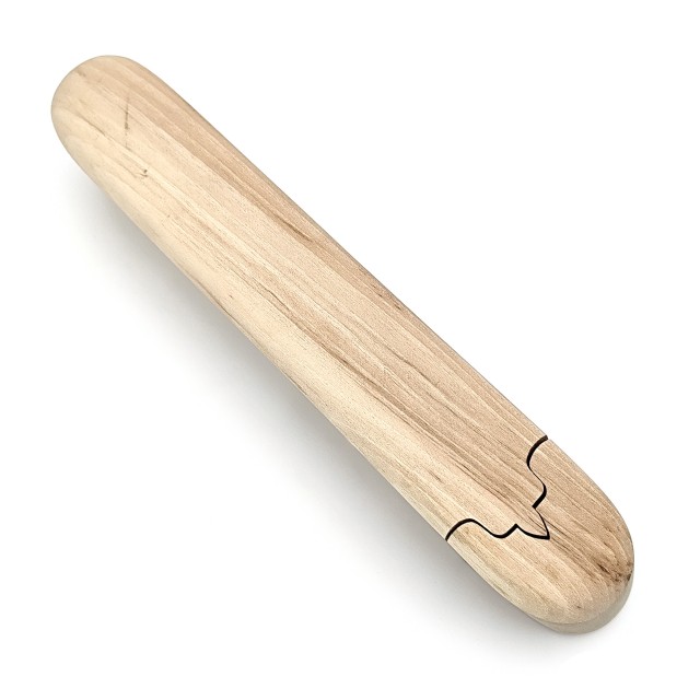 جاقلمی چوبی بزرگ ساده