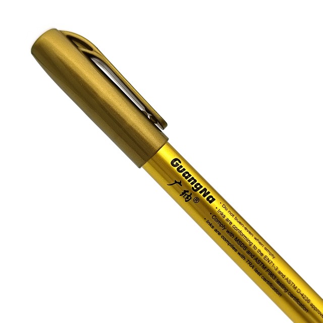 ماژیک نوک براش طلایی