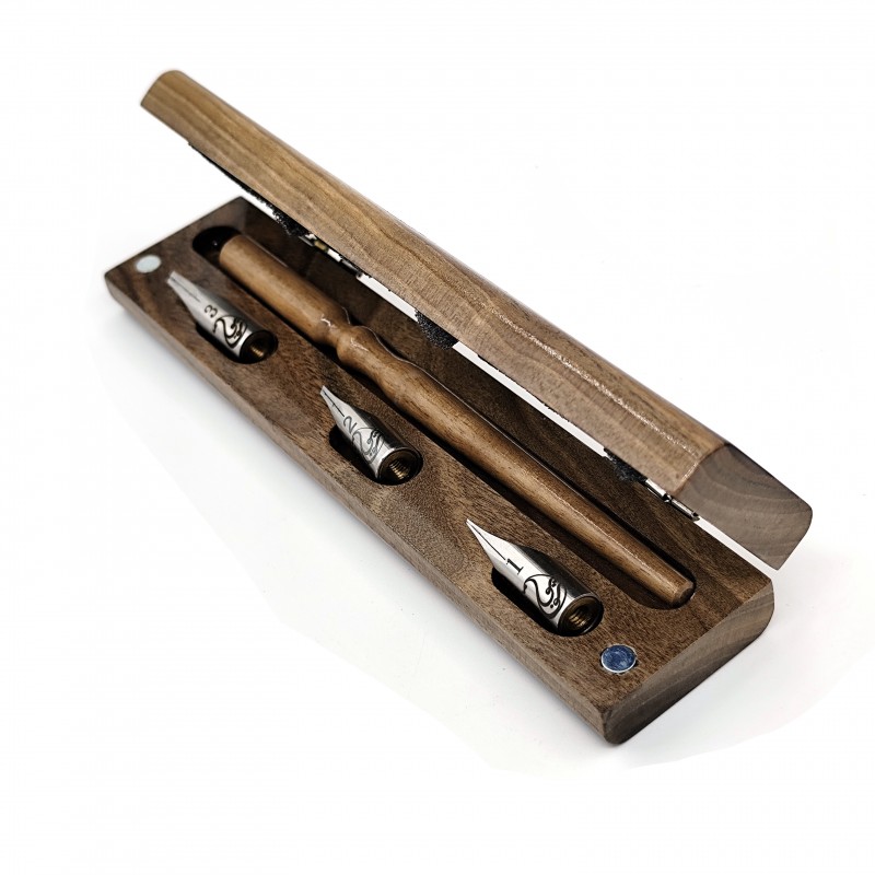 ست قلم فلزی سه نوک ( 1-2-3 میلی متر)