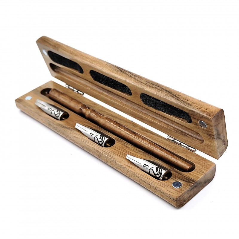 ست قلم فلزی سه نوک (3-4-5 میلی متر)