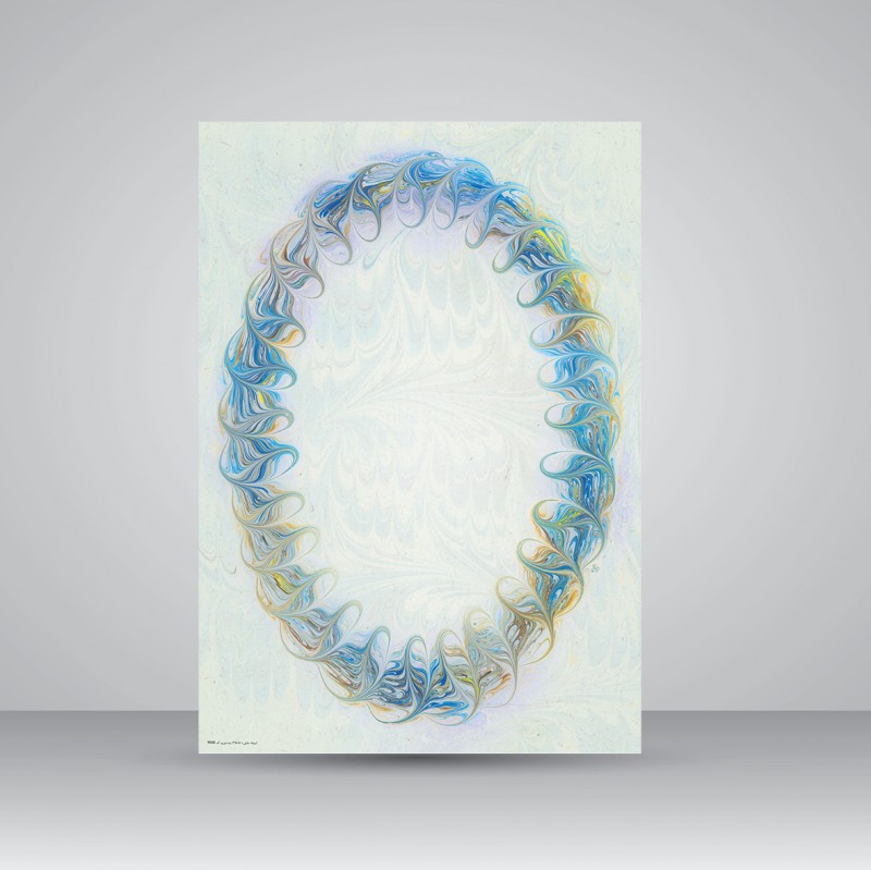 کاغذ ابروباد چاپی،50*35 cm، کد 930، (بسته 10 عددی)