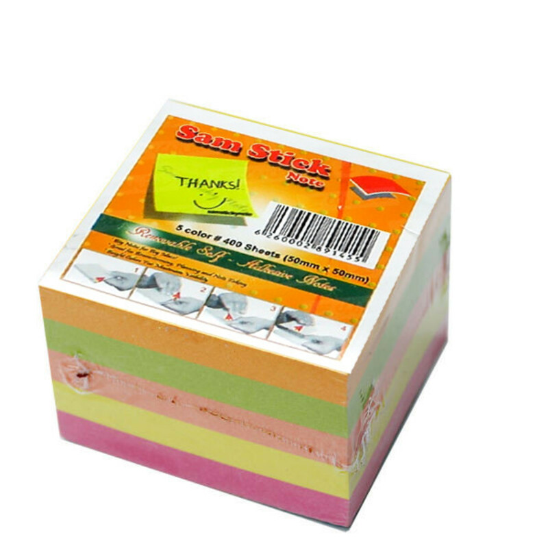 کاغذ یادداشت چسب دار بسته 400 عددی