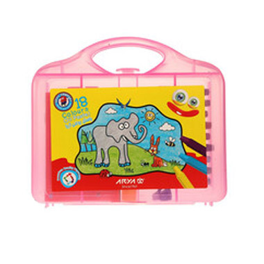 پاستل روغنی 18 رنگ آریا