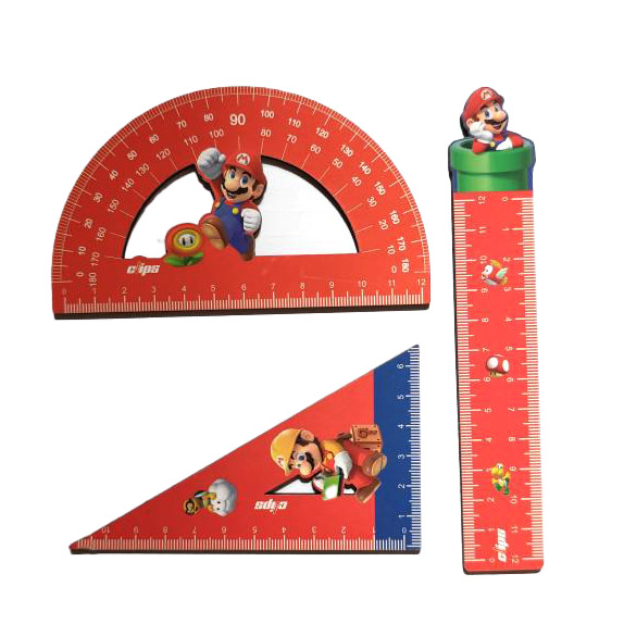 ست خط کش نقاله گونیا مدل ماریو