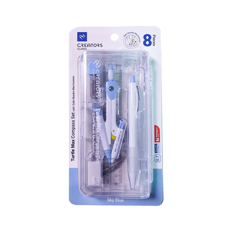 ست پرگار سی کلاس مدل ترتل مجموعه 8 عددی