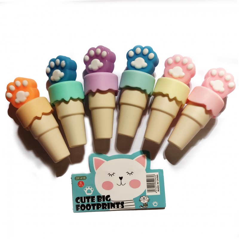 ماژیک علامت گذار مدل پنجه گربه بسته 6 عددی