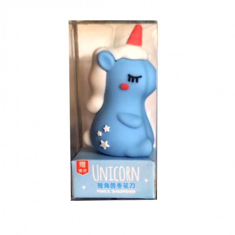 تراش سلیکونی فانتزی مدل اسب تک شاخ آبی