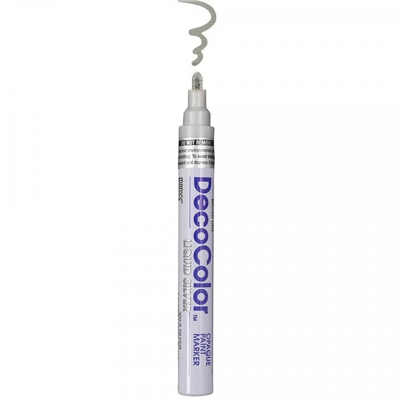 ماژیک متالیک نقره ای برند یوشیدا