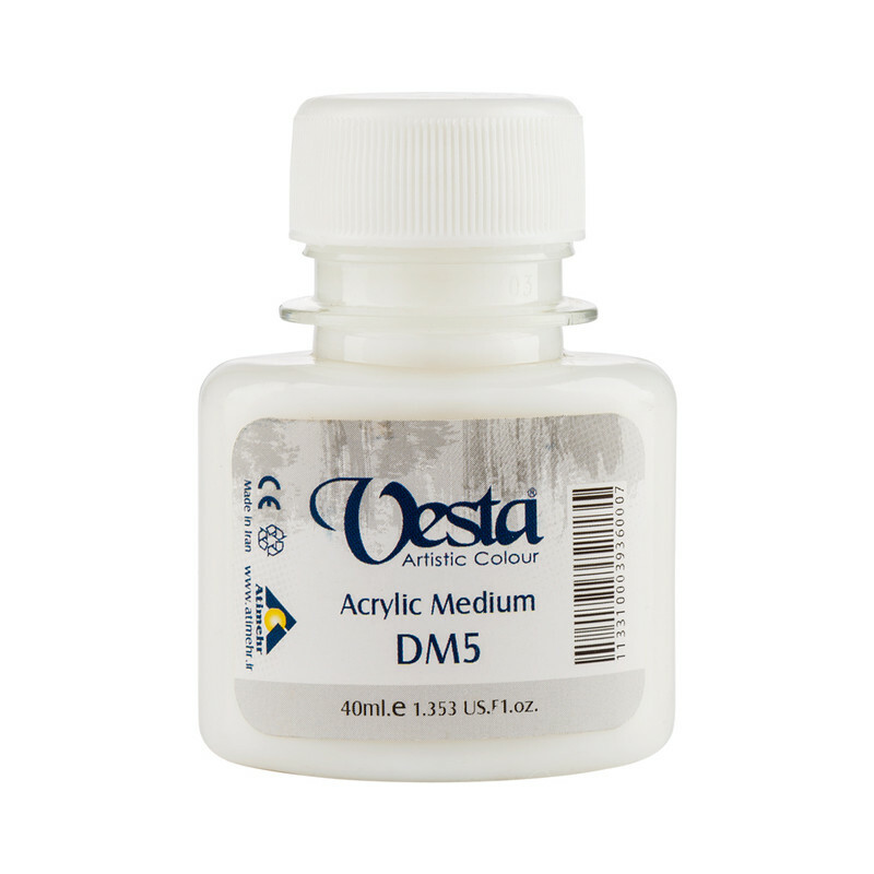 چسب مدیوم اکرلیک 125 میلی برند وستا