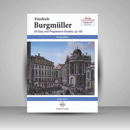 کتاب 25 تمرین آسان برای پیانو (برگمولر)