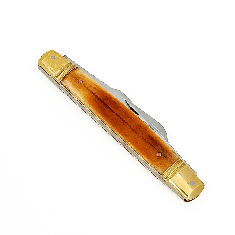 قلمتراش دو تیغه دسته استخوان 12 سانتیمتر / استاد رهی