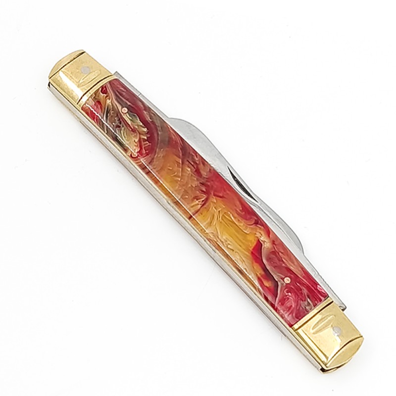 قلمتراش دو تیغه دسته رهی کهربا  10سانتیمتر / استاد رهی