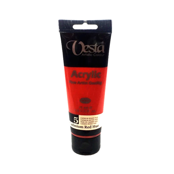 رنگ اکریلیک حجم 75 میلی لیتر کد 5