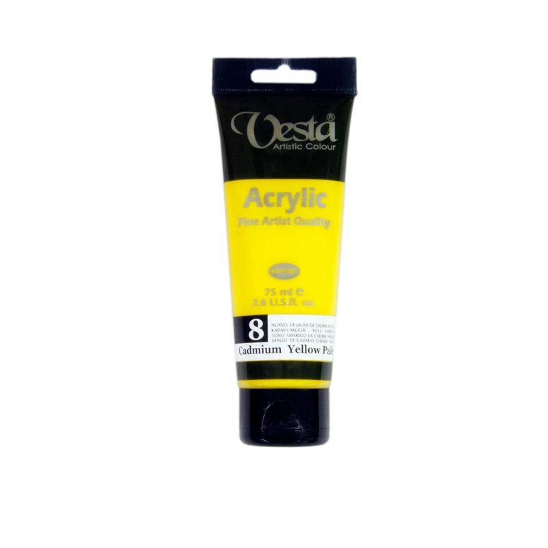 رنگ اکریلیک حجم 75 میلی لیتر کد 8