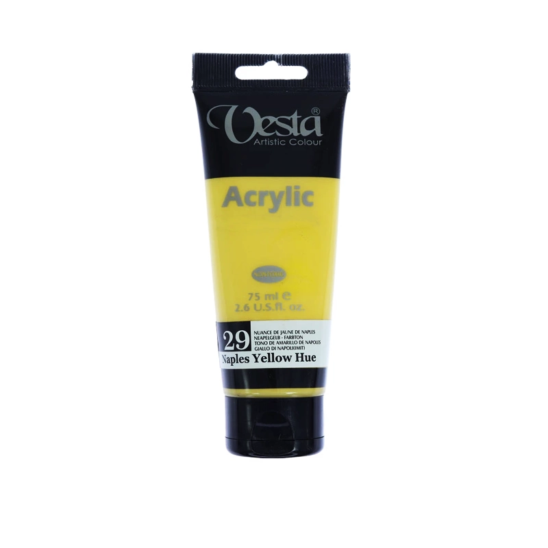 رنگ اکریلیک حجم 75 میلی لیتر کد 29