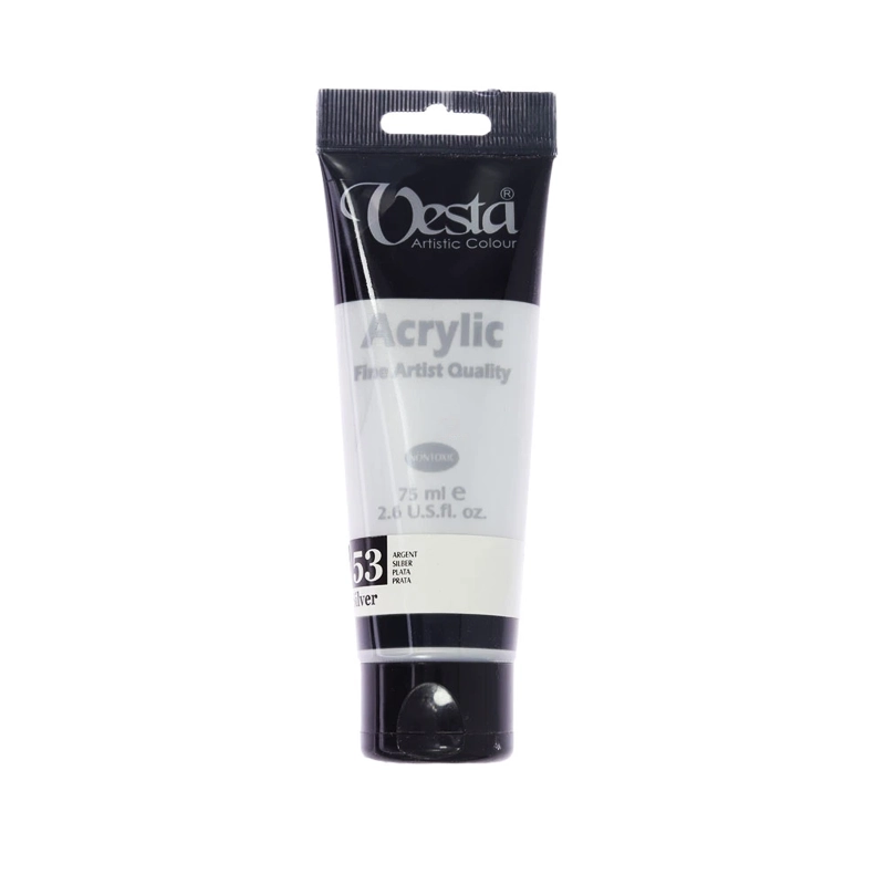 رنگ اکریلیک حجم 75 میلی لیتر کد 53