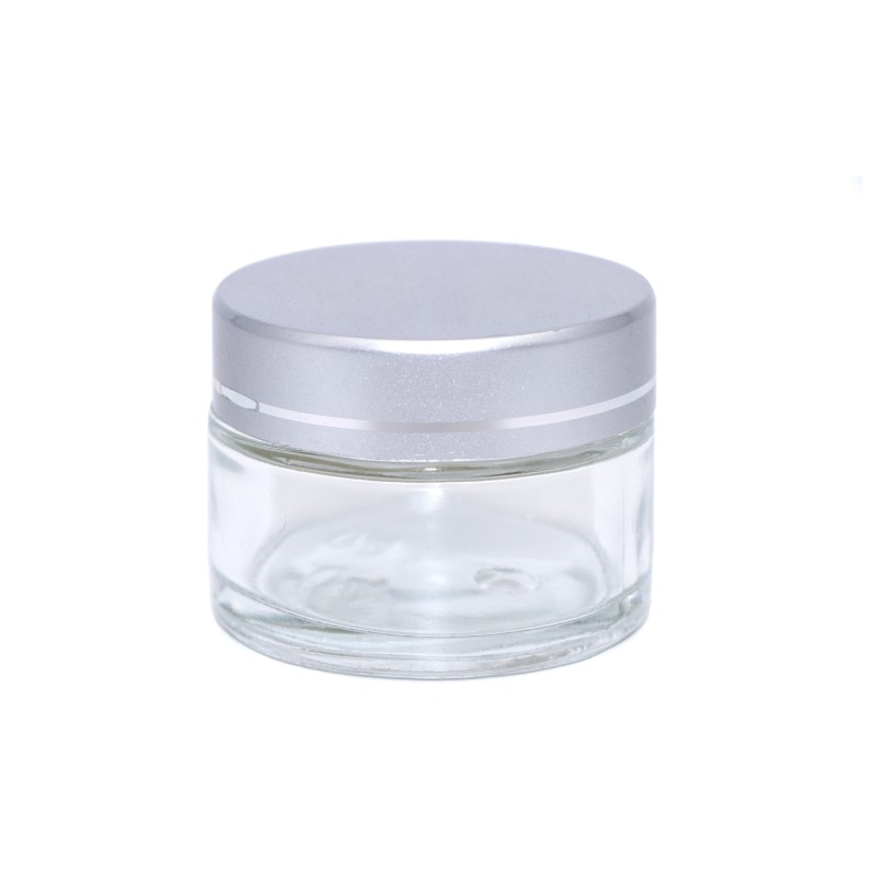 دوات شیشه ای 30 میلی لیتر شفاف