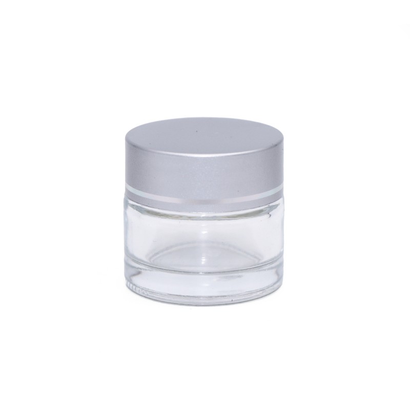 دوات شیشه ای 20 میلی لیتر شفاف