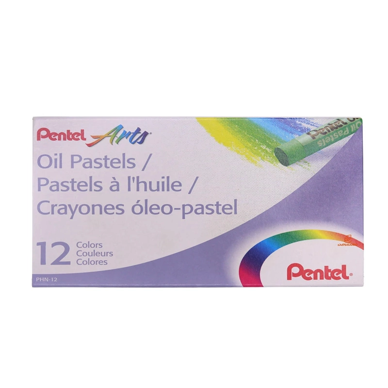 پاستل روغنی 12 رنگ برند پنتل