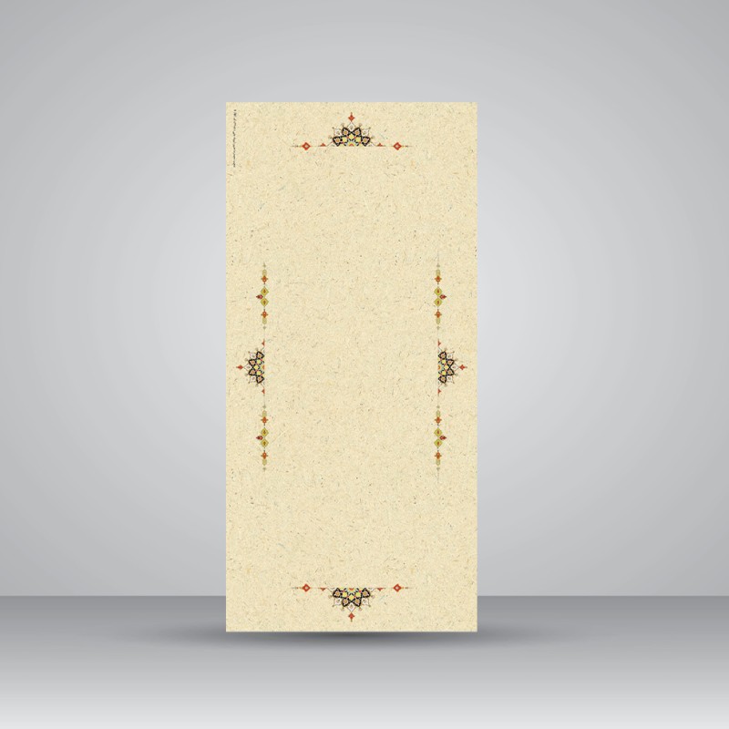 کاغذ تذهیب دار چاپی،50*23 cm، کد 707، (بسته 10 عددی)