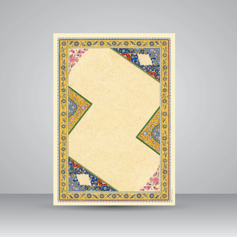 کاغذ چلیپا چاپی،42*30 cm، کد 710، (بسته 10 عددی)