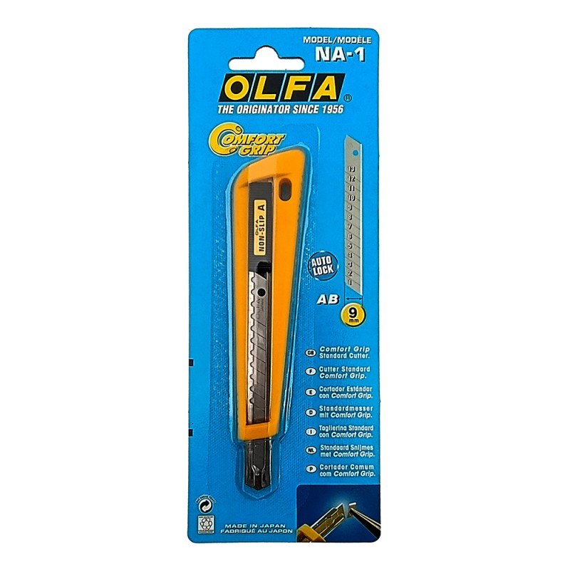 کاتر با دسته نرم و قفل اتوماتیک الفا NA-1