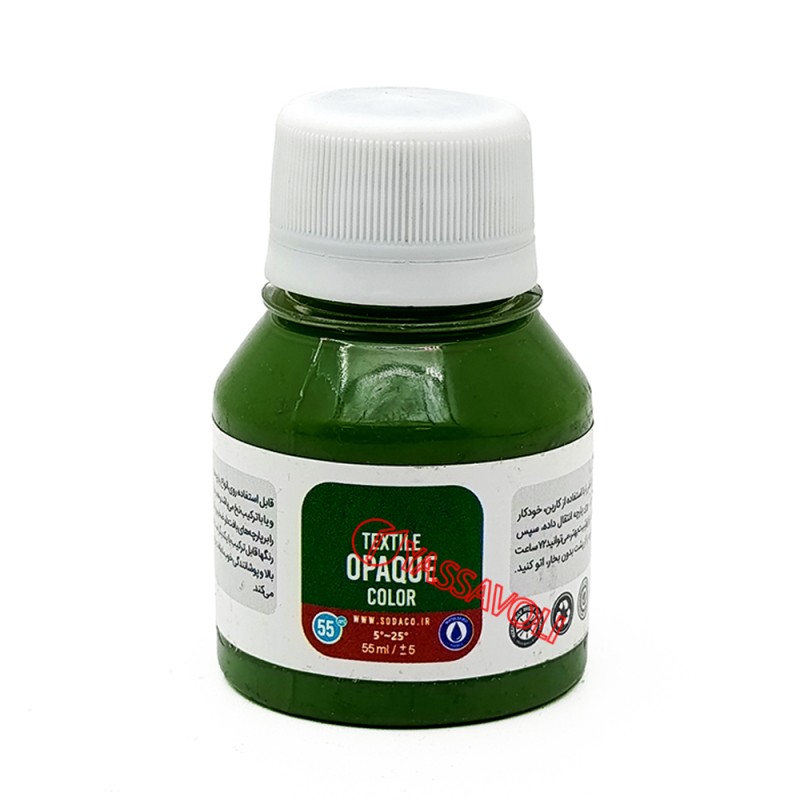 رنگ پارچه 55 میل سبز اوپک برند سوداکو کد 01836
