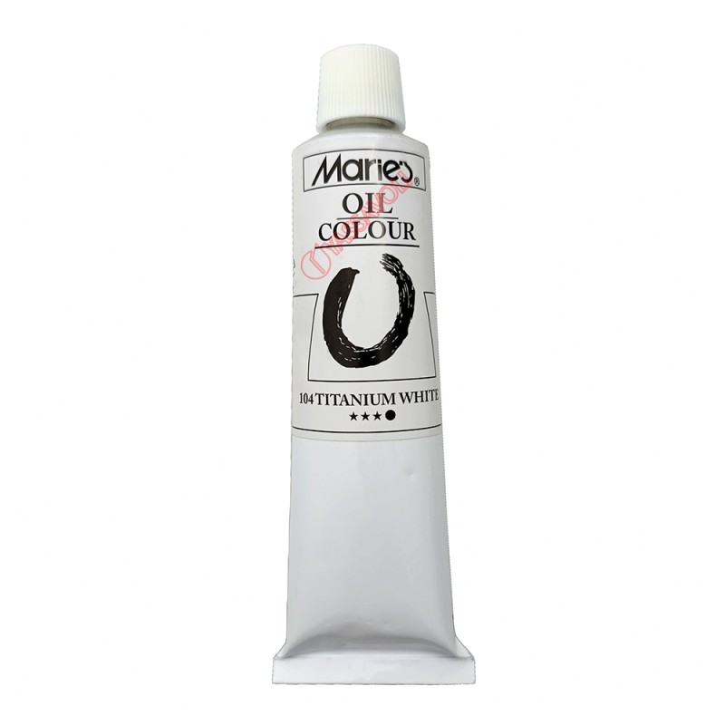رنگ روغن 170 میل برند ماریس کد 104- TITANIUM WHITE