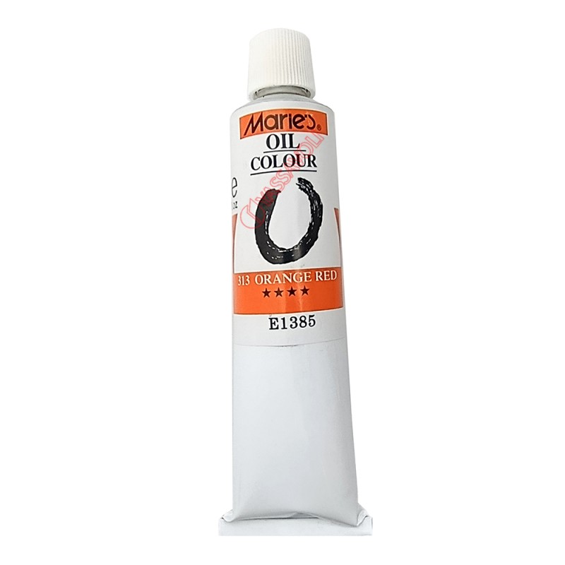 رنگ روغن 170 میل برند ماریس کد 313 - ORANGE RED