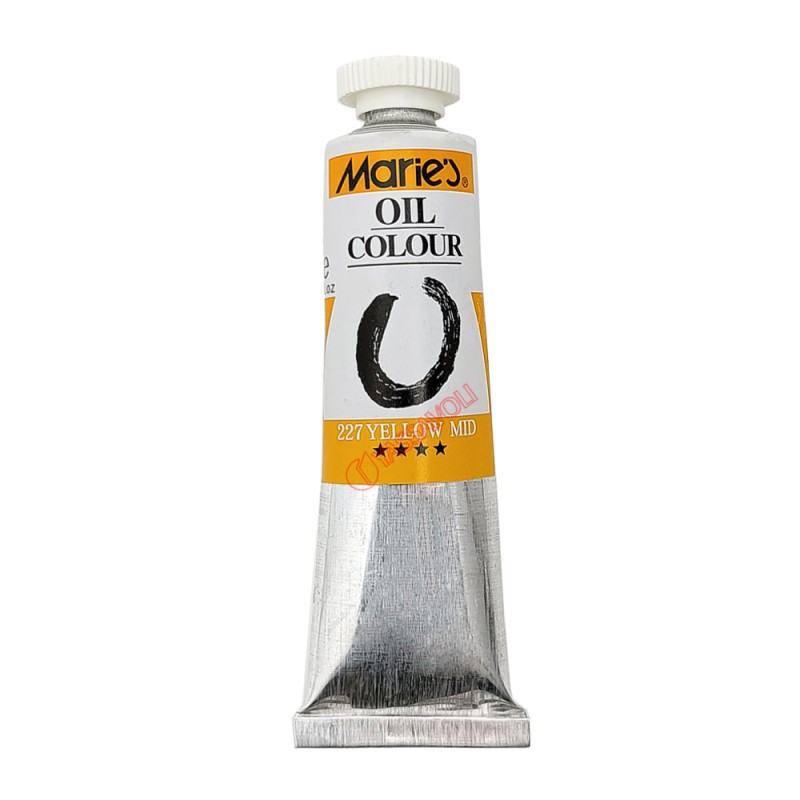 رنگ روغن 50 میل برند ماریس کد 227  YELLOW MID