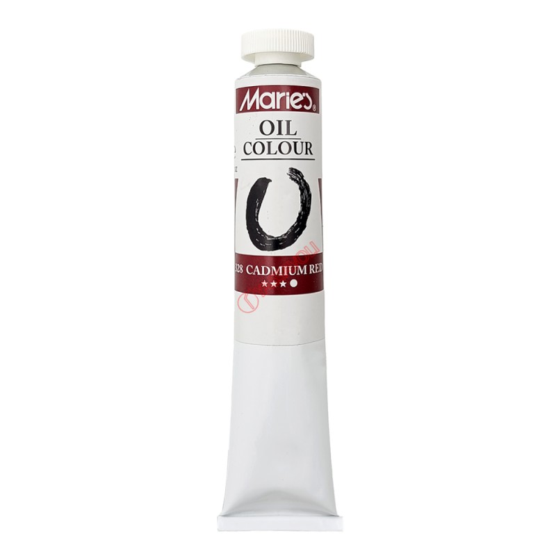 رنگ روغن 50 میل برند ماریس کد 328 CADMIUM RED