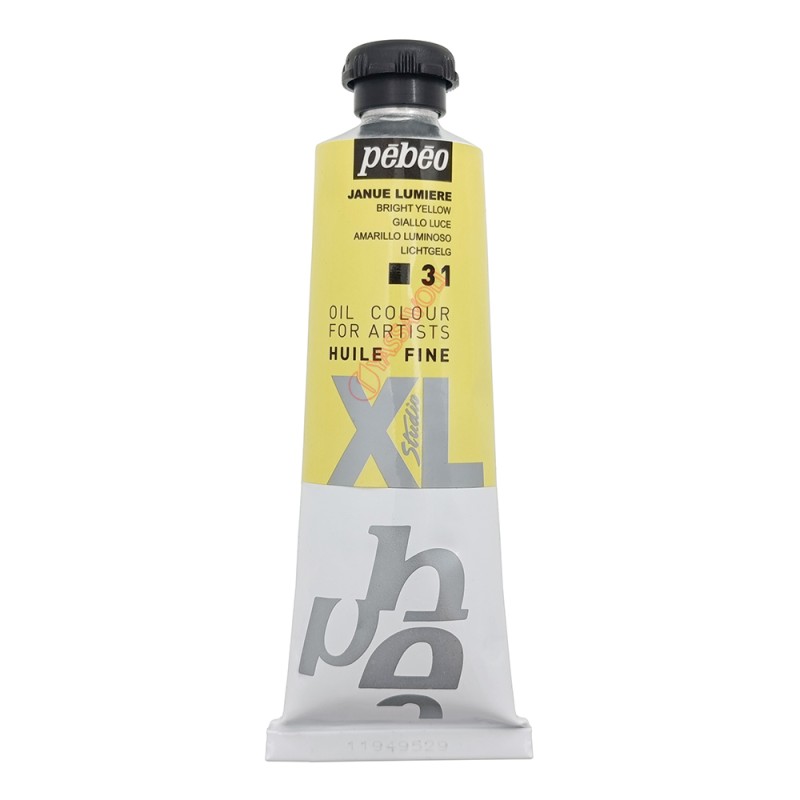 رنگ روغن 37 میل برند پ ب او کد 031 - BRIGHT YELLOW