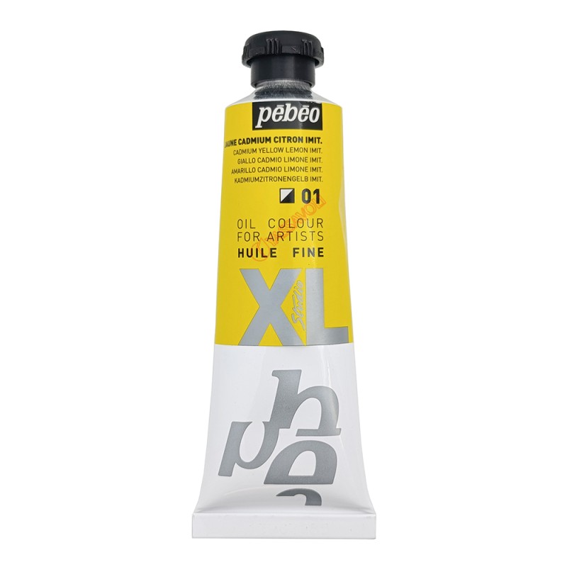 رنگ روغن 37 میل برند پ ب او کد 001 - LEMIN CADMIUM YELLOW HUE