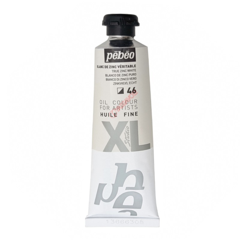 رنگ روغن 37 میل برند پ ب او کد 046 - IMITATION ZINC WHITE