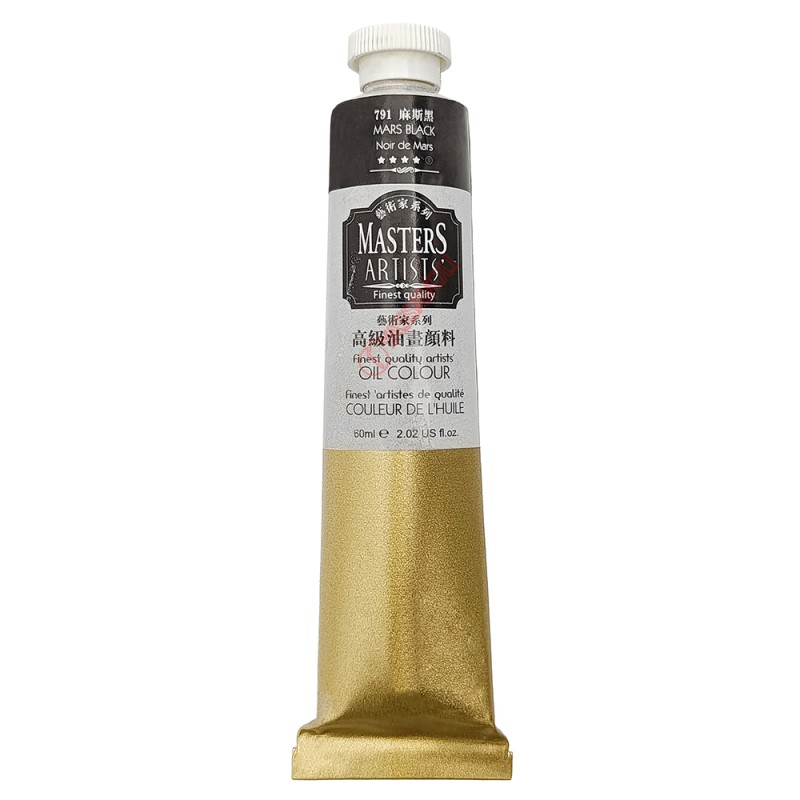 رنگ روغن 60 میل برند ماریس (مستر) کد MARS BLACK 791