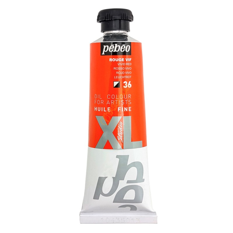 رنگ روغن 37 میل برند پ ب او کد 36-  VIVID RED